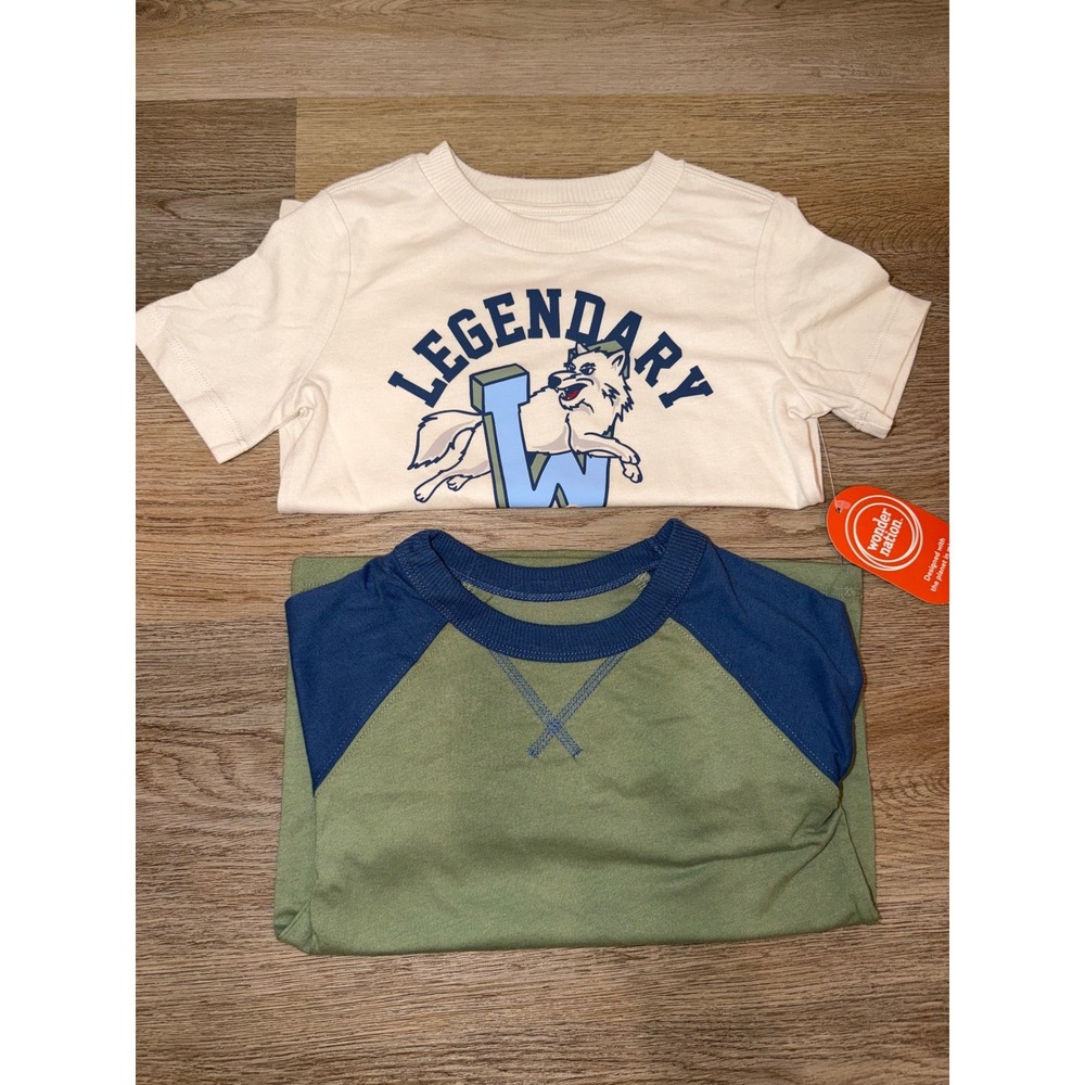 Boys 2 Pack Shirts Size 7